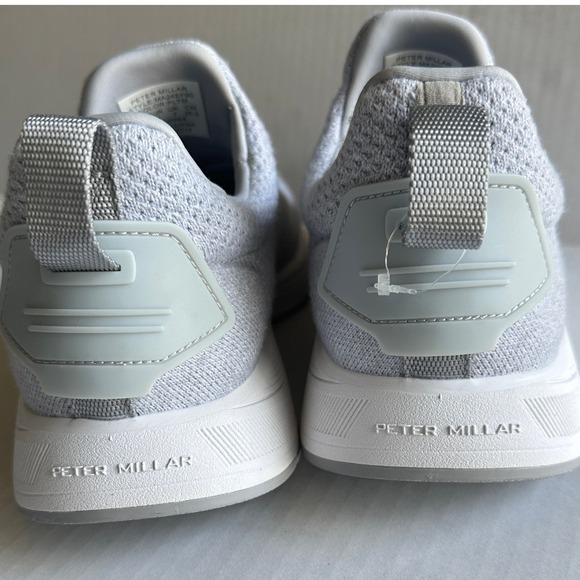 Peter Millar Tellustride Sneakers MA24EF90 Platinum Casual Slip On Size 8‎ NWOB - Picture 7 of 9
